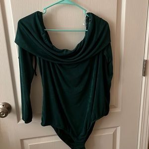 Off shoulder women’s bodysuit size 1X